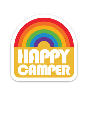 Happy Camper Sticker