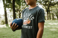 Kids Bear Bus T-Shirt Charcoal