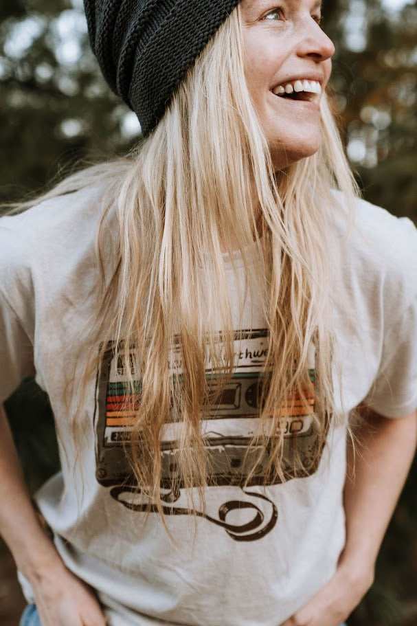 Rewind T-Shirt Sand