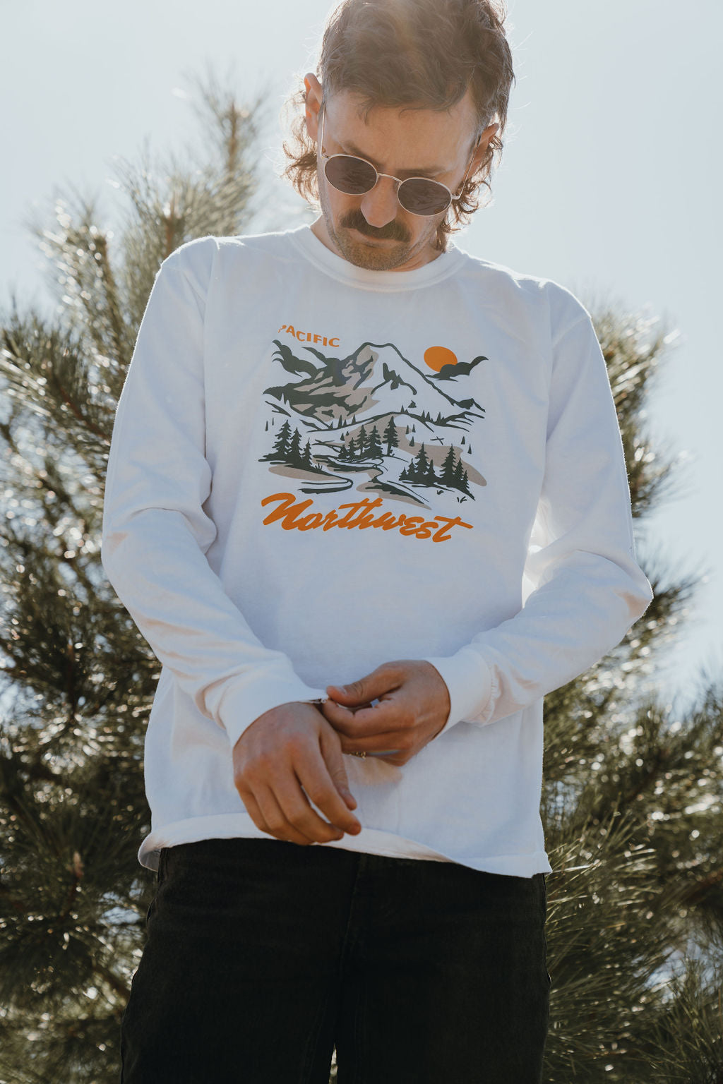 Glacier Peak L/S T-Shirt White