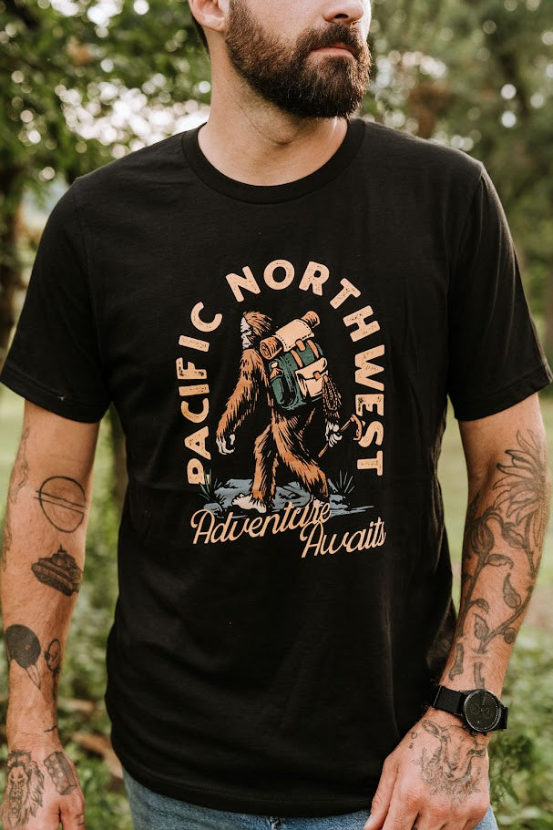 Backcountry Sasquatch T-Shirt Black