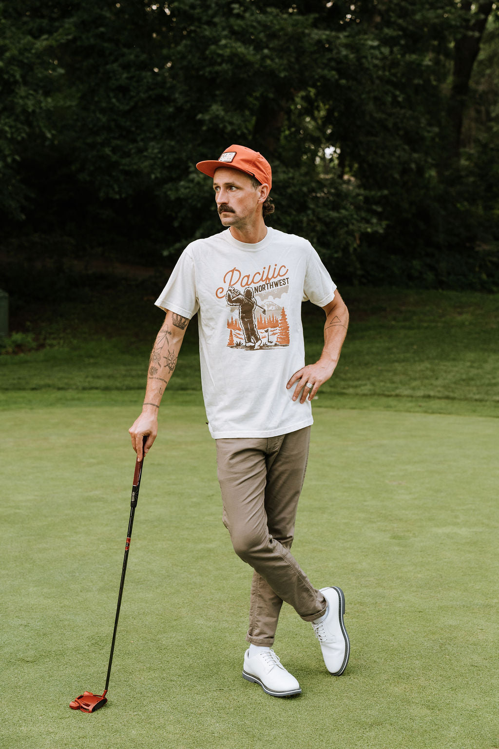 Fairway Sasquatch Heavyweight T-Shirt Ivory