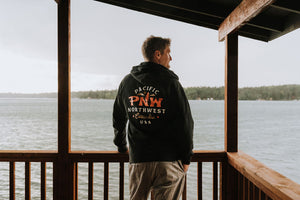 Franklin Zip Up Hoodie Black