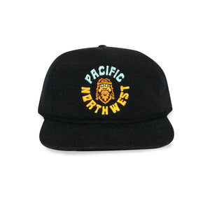 Groovy Sasquatch 5-Panel Black