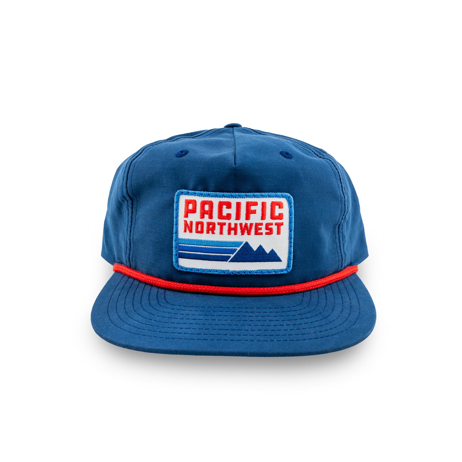 Retro 5-Panel Snapback Navy