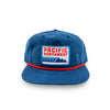 Retro 5-Panel Snapback Navy