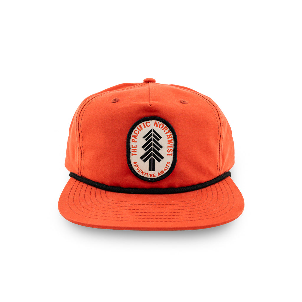 Spruce 5-Panel Dark Orange