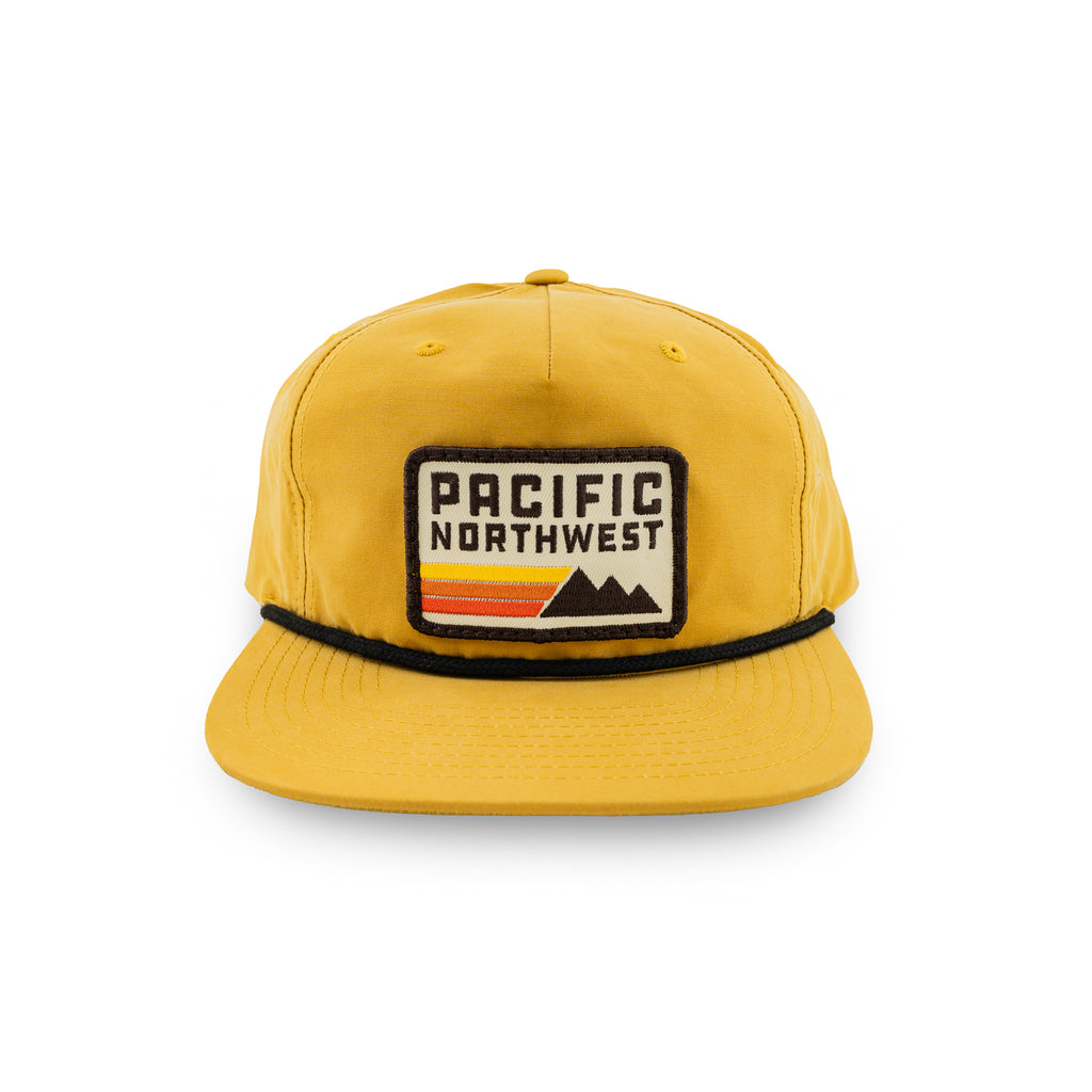 Retro 5-Panel Snapback Mustard