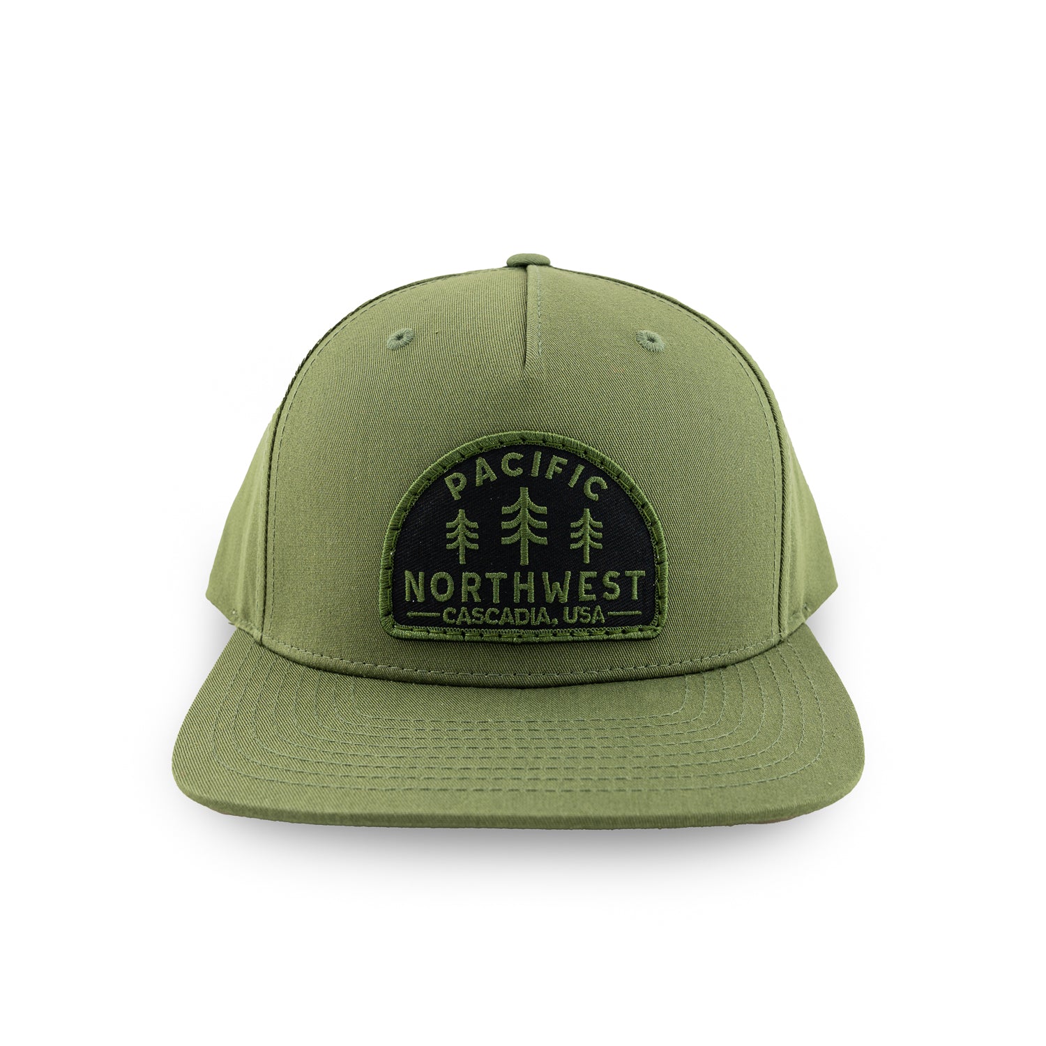 Timberline SnapBack Hat Olive