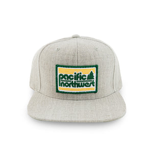 Emerald City Snapback Grey