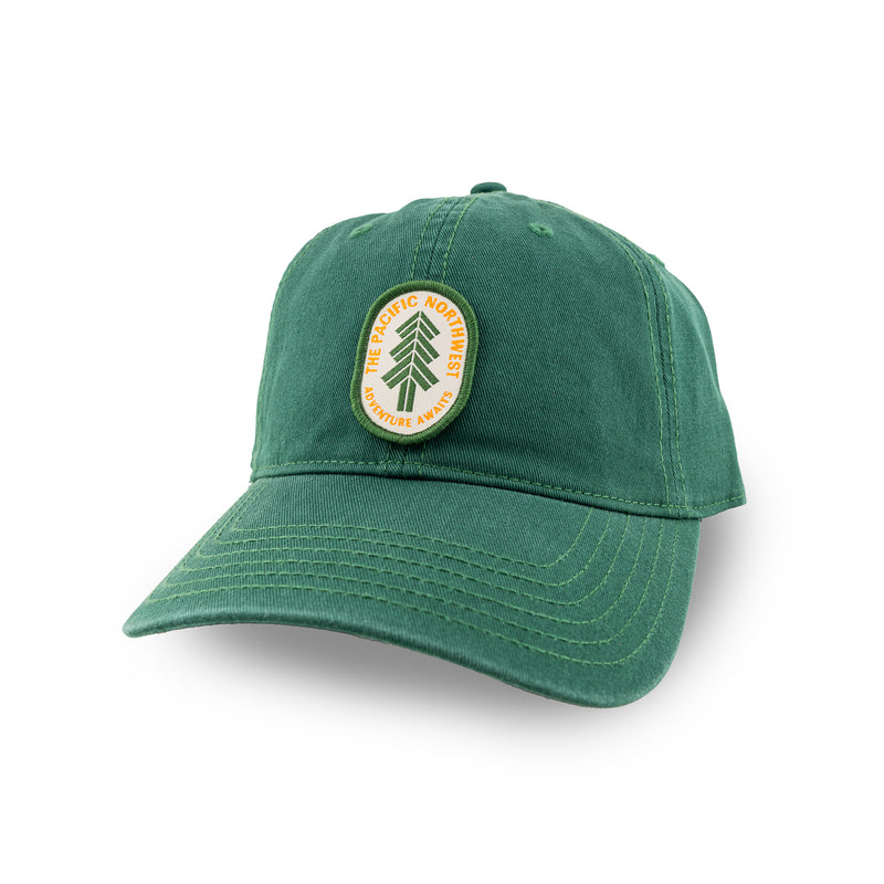 Spruce Dad Hat Forest Green