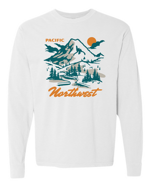 Glacier Peak L/S T-Shirt White