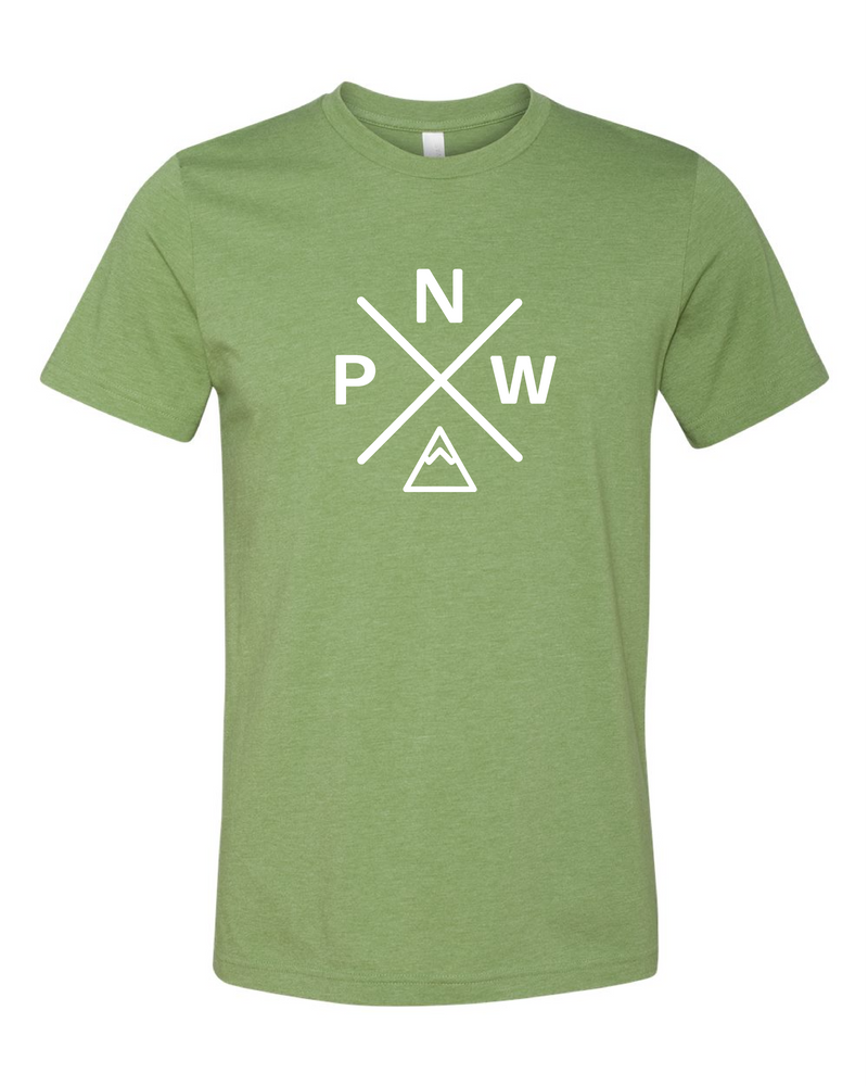 PNW X T-Shirt Heather Green