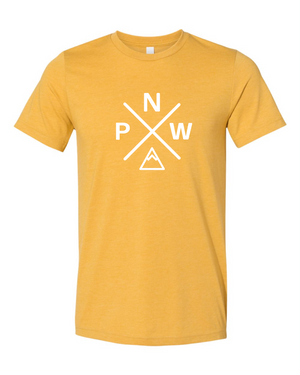 PNW X T-Shirt Heather Yellow