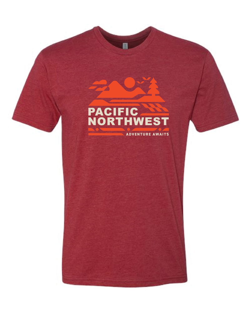 Cliffside T-Shirt Red