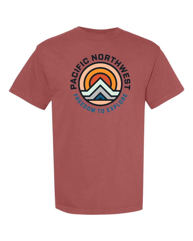 Granite Trail Heavyweight T-Shirt Brick