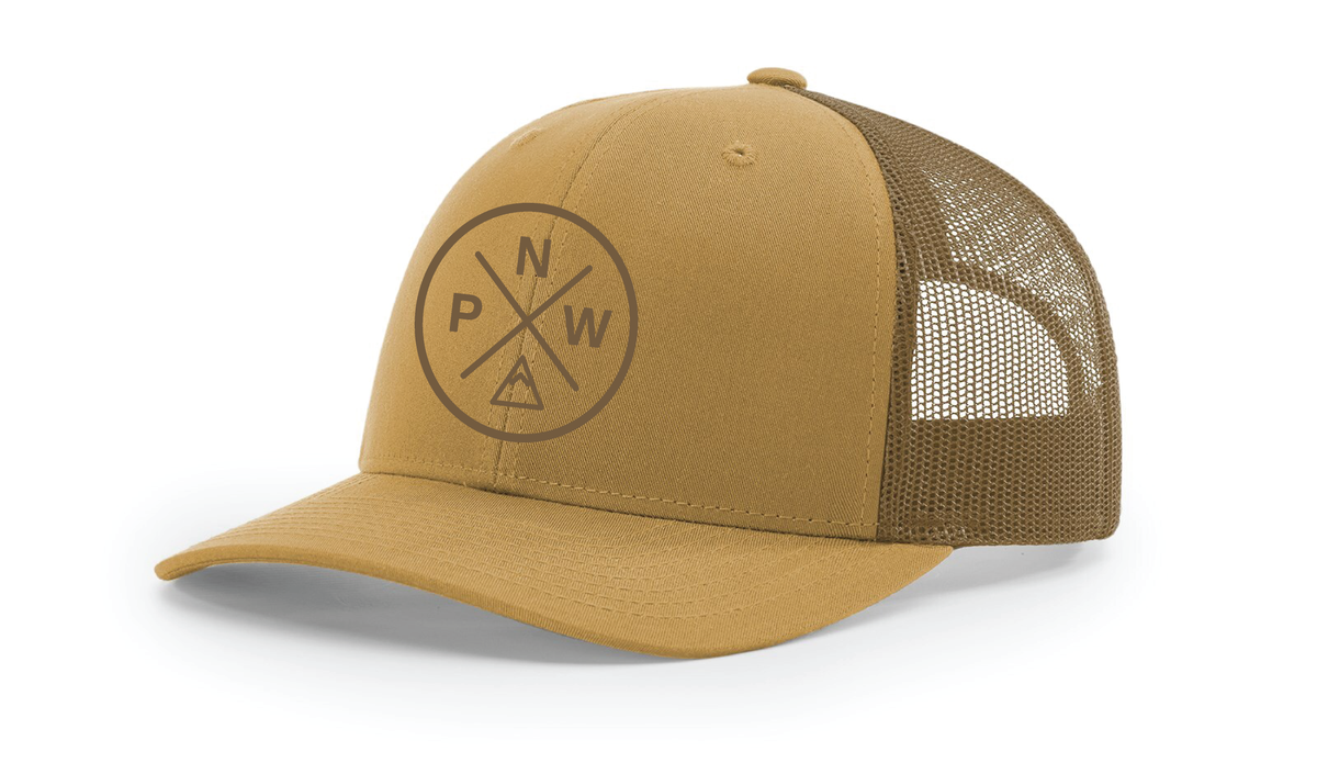 The Classic Trucker Hat Amber Gold