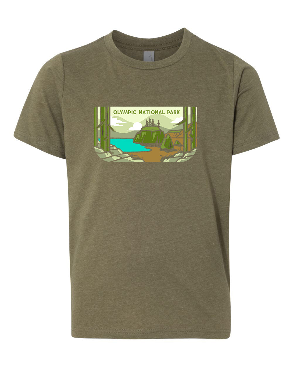 Olympic NP Olive T-Shirt