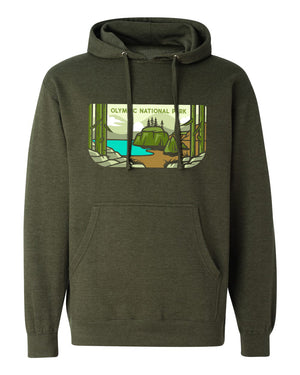 Olympic NP Olive Hoodie