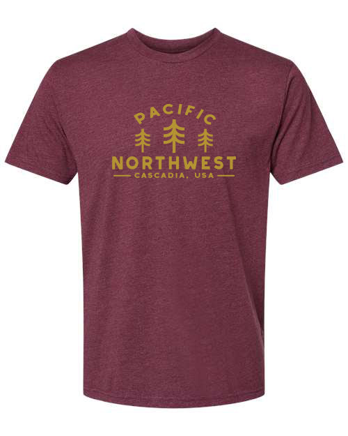 Timberline T-Shirt Maroon