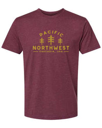 Timberline T-Shirt Maroon
