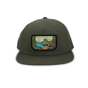 Olympic NP Snapback Olive