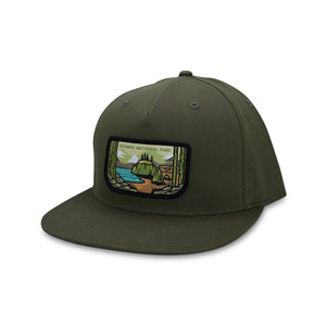 Olympic NP Snapback Olive