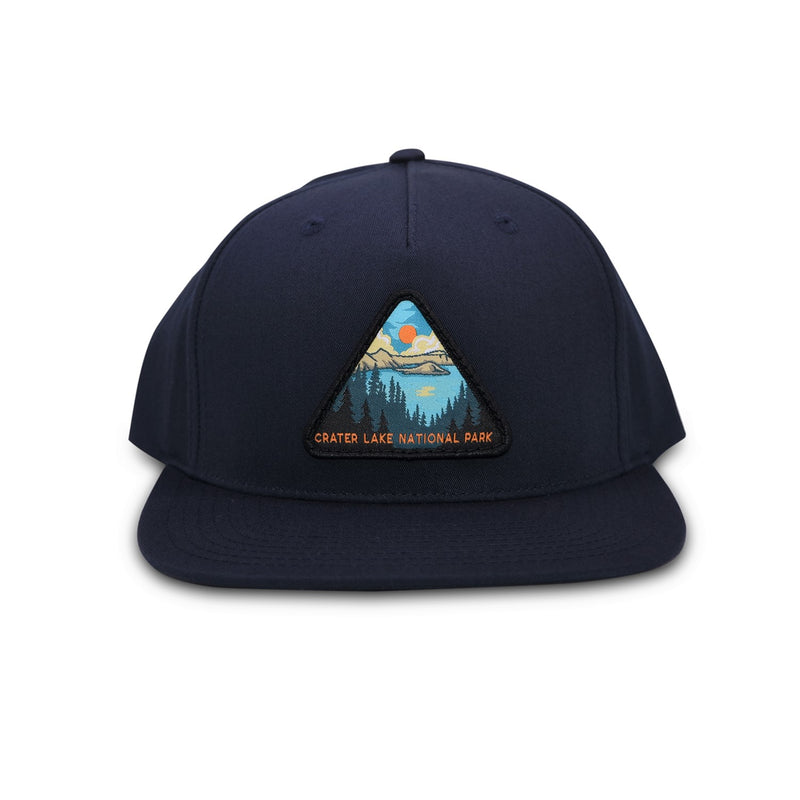 Crater Lake NP Snapback Navy