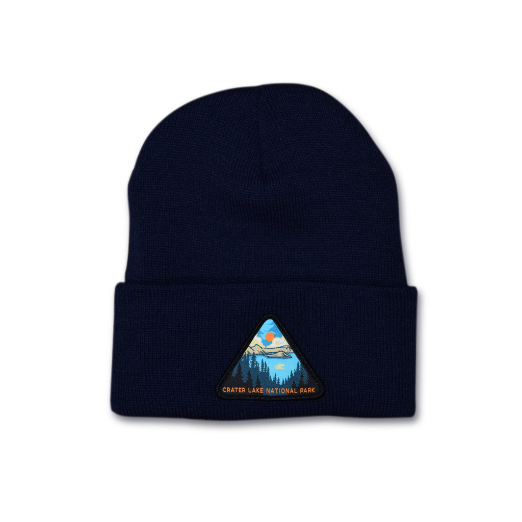 Crater Lake NP Beanie Navy
