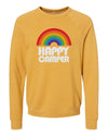 Happy Camper Pullover Mustard