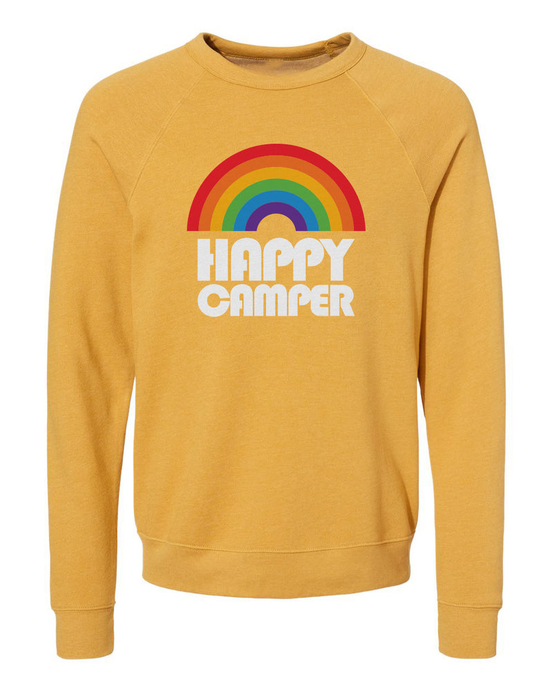 Happy Camper Pullover Mustard