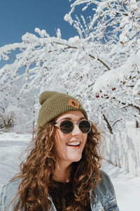 Sasquatch Beanie Leather