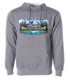 Mt. Rainier NP Hoodie Grey
