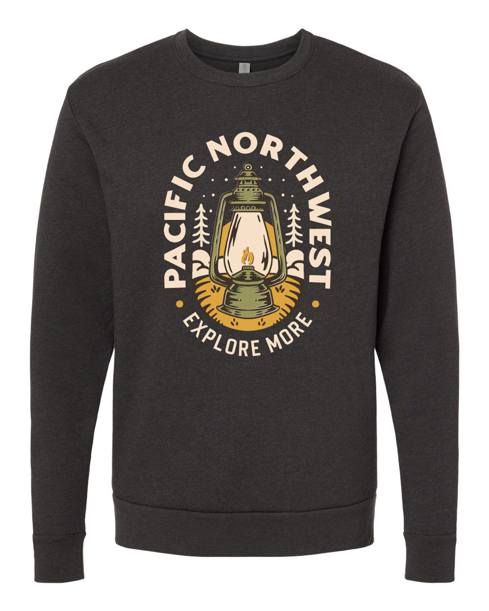 Lantern Pullover Heather Black