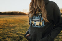 Sasquatch Bus Hoodie Navy