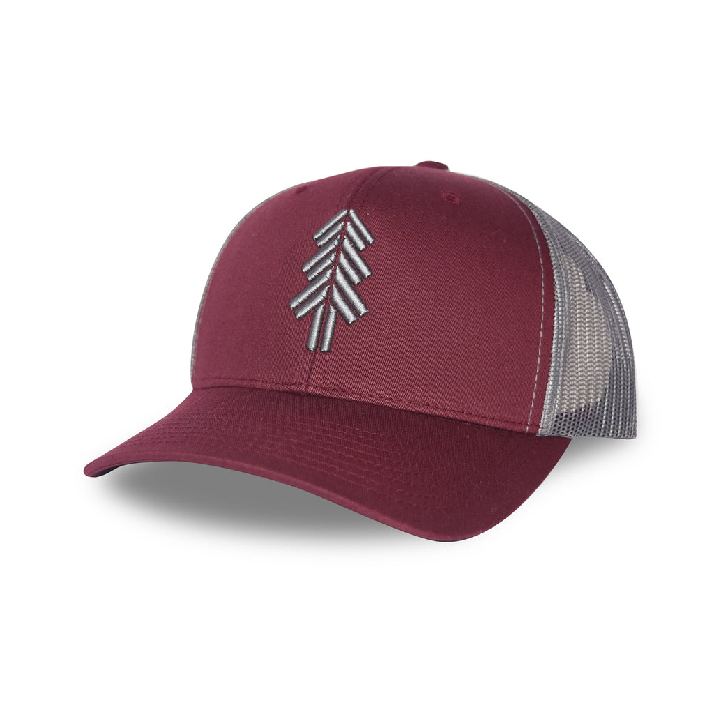 Scout Trucker Maroon/Grey