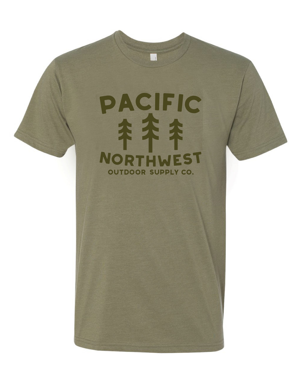 PNW Pines T-Shirt Olive