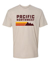 PNW Retro T-Shirt Beige