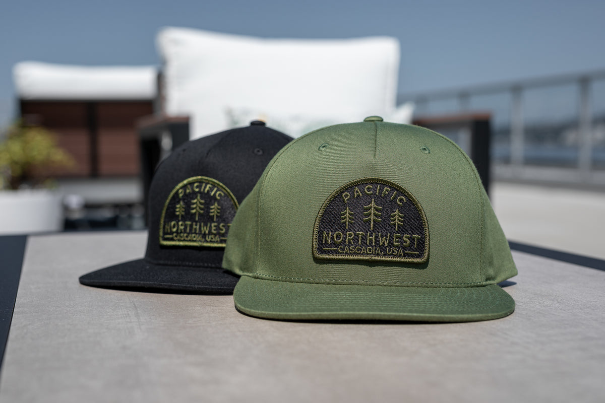 Timberline SnapBack Hat Black