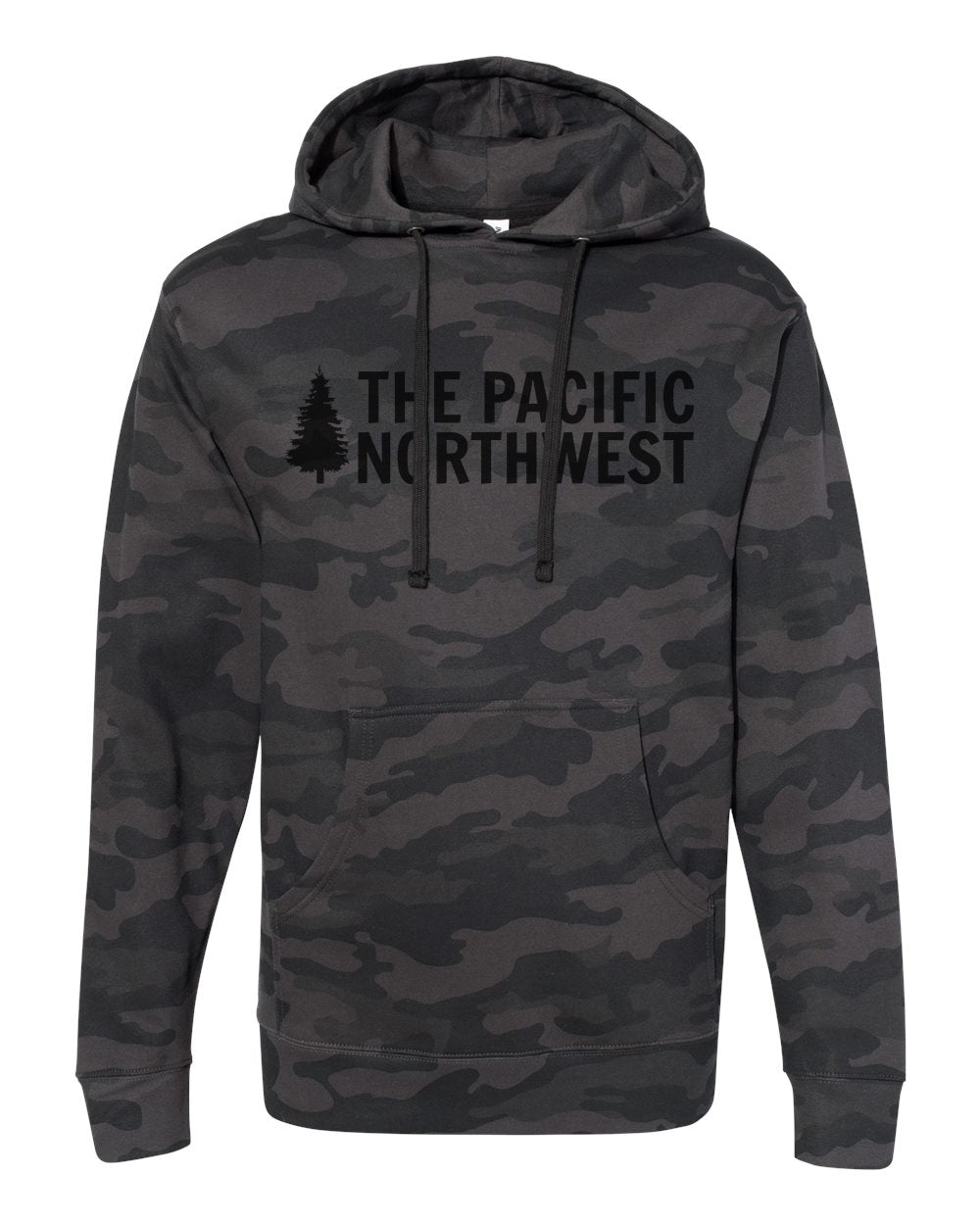 Newport Hoodie Black Camo