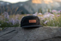Sitka 5-Panel Hat Black