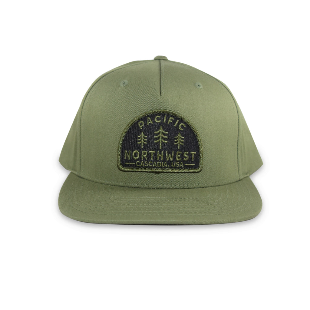 Timberline SnapBack Hat Olive