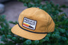 Retro 5-Panel Snapback Mustard